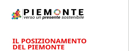 Il posizionamento del Piemonte rispetto agli obiettivi dell'Agenda 2030