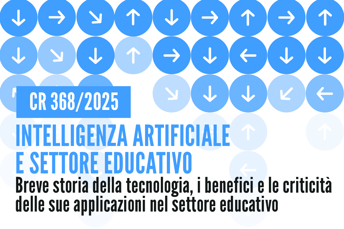 Intelligenza artificiale e settore educativo