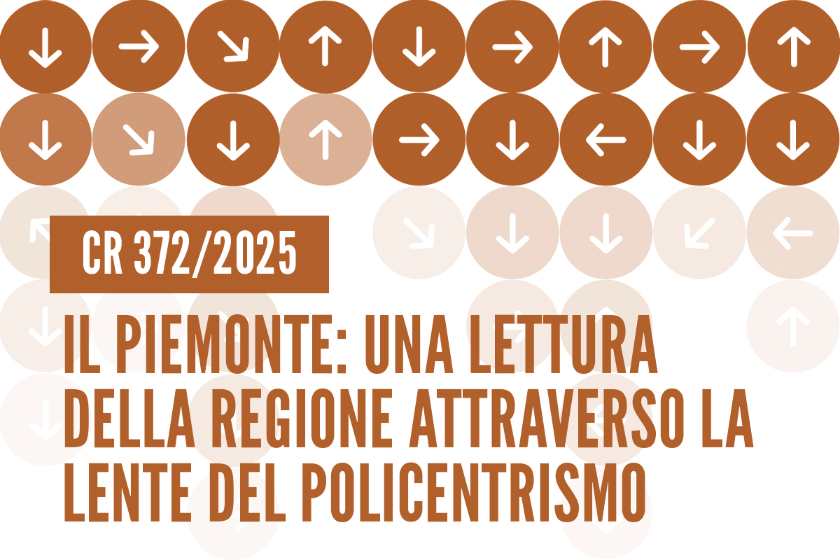 Il Piemonte: una lettura della regione attraverso la lente del policentrismo