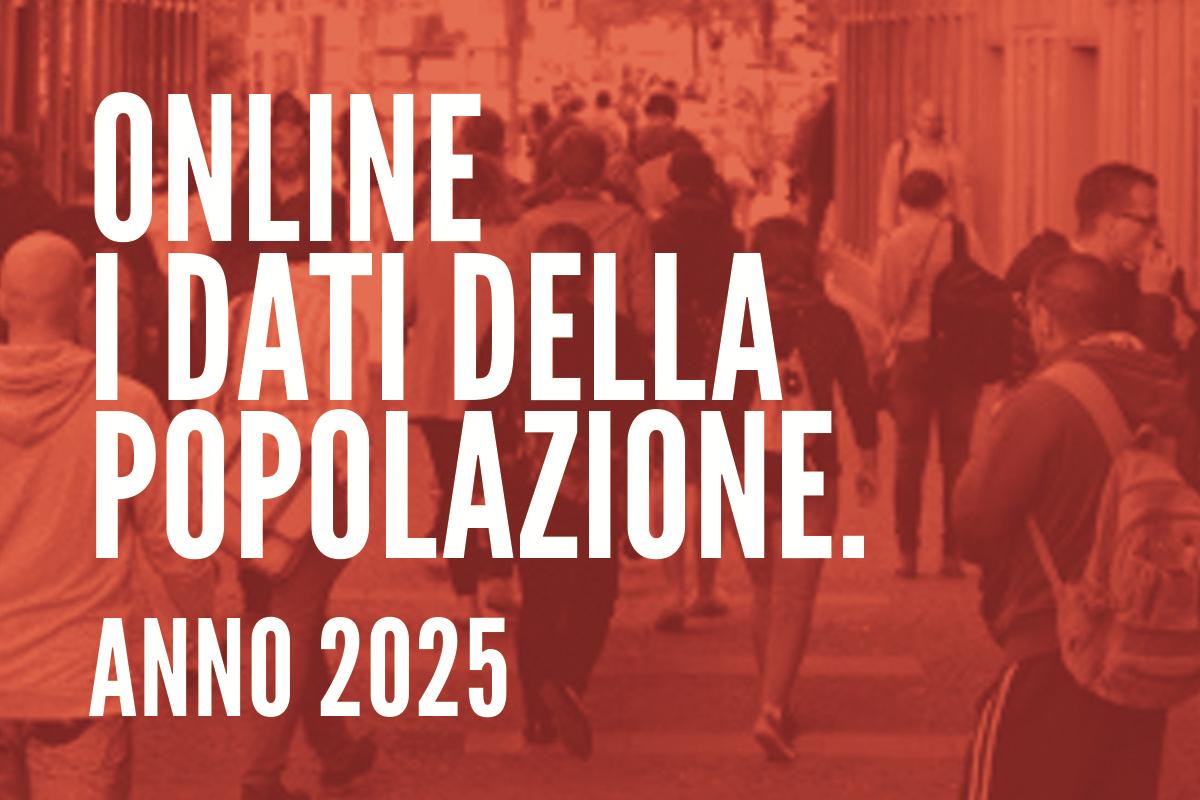 Disponibili i dati demografici 2025 sull’Osservatorio demografico del Piemonte