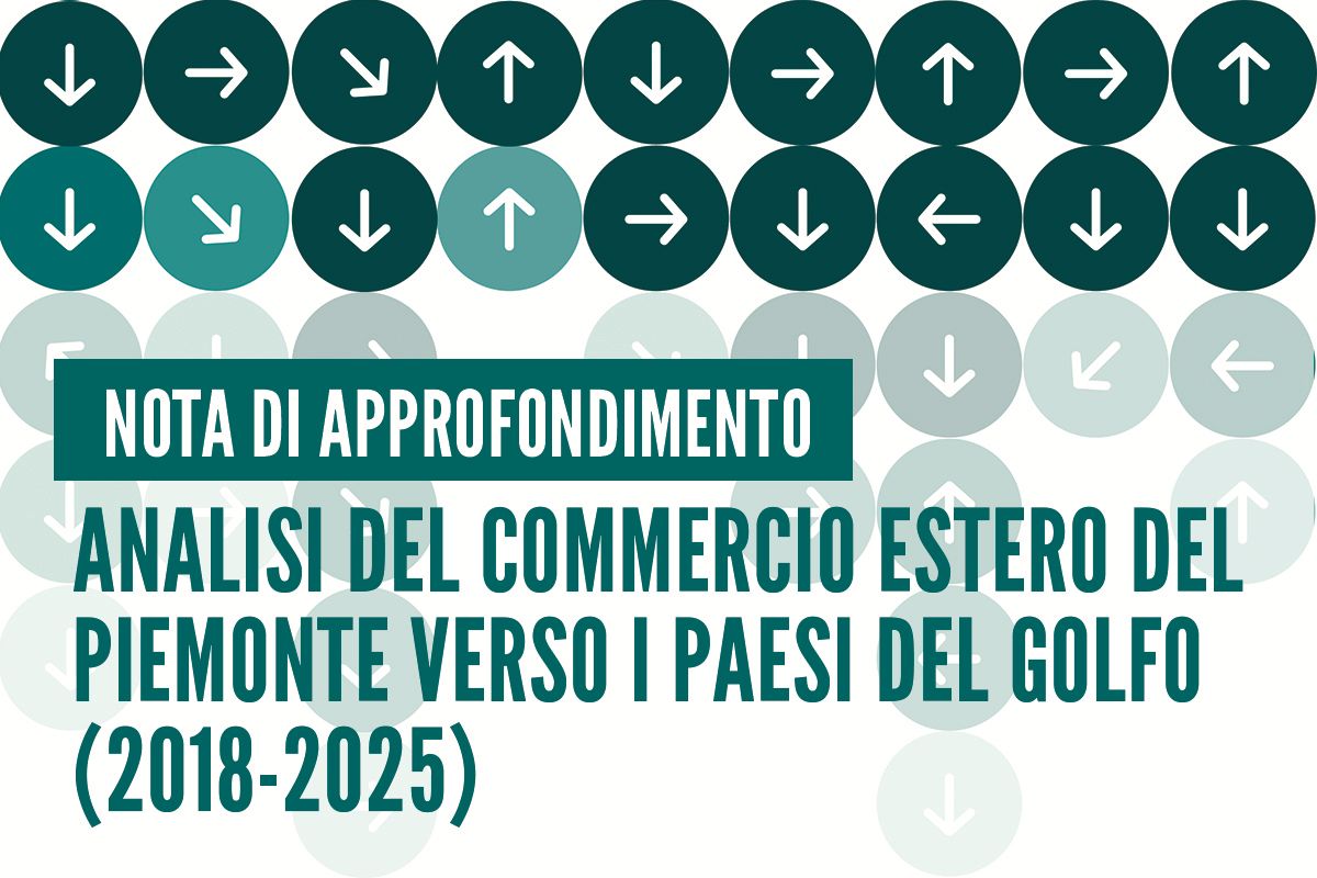 Analisi del Commercio Estero del Piemonte verso i Paesi del Golfo (2018-2025)